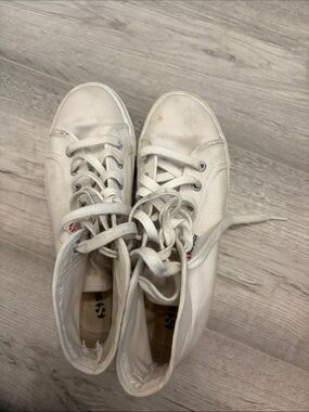 Superga White Canvas Low-Top Sneakers